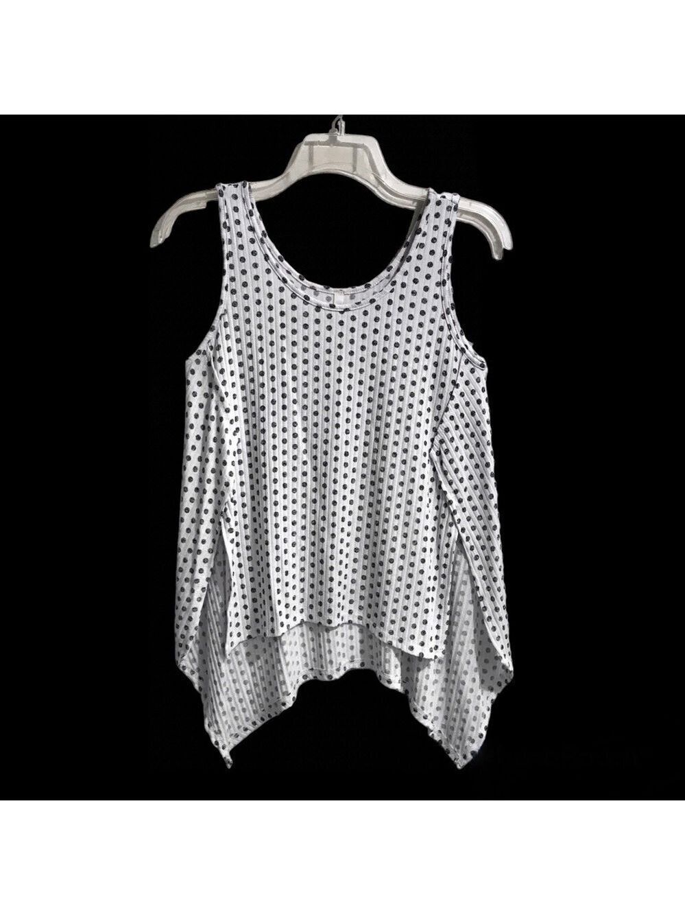 GILLI Sleeveless Tank Top Asymetrical Made in the USA